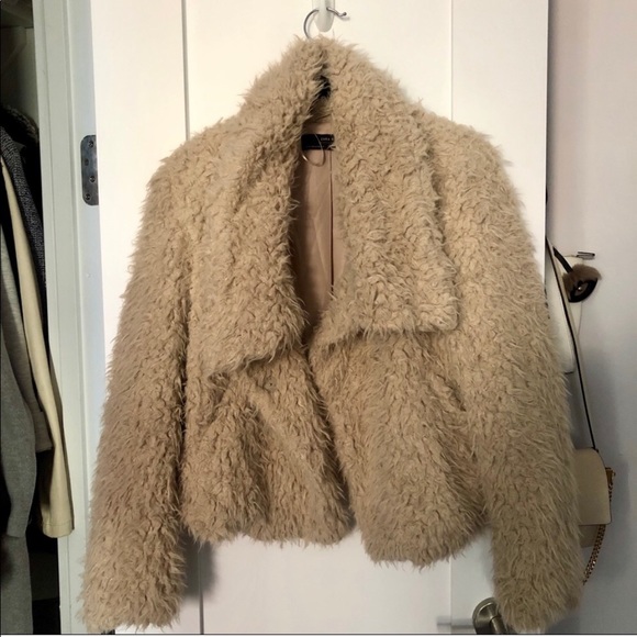 zara teddy bear jacket
